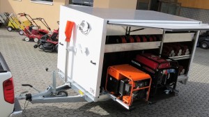 Zug Beleuchtung links